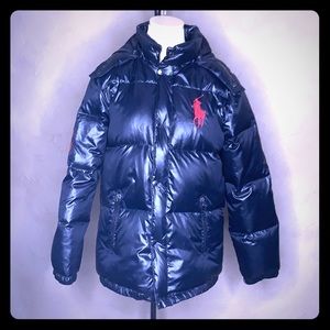 Polo Ralf Lauren Boys Puffer Jacket Big Pony